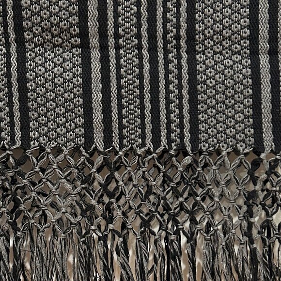 Traditional Mexican rebozo from Oaxaca Mex. Mexican shawl! - Picture 3 of 8